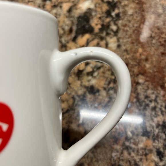 🐇 L.O.V.E. is a Four-Legged Word Graphic Heart Mug NWT - Picture 4 of 5